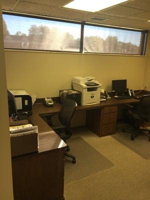 Front Desk area