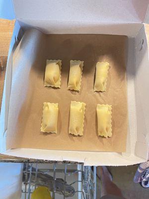 agnolotti (stuffed with butternut squash)