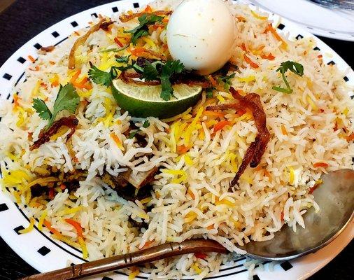 Goat Biriyani.