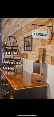 All natural laundry soap & room and linen spray.