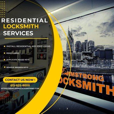 armstrong locksmith residential locksmith services.