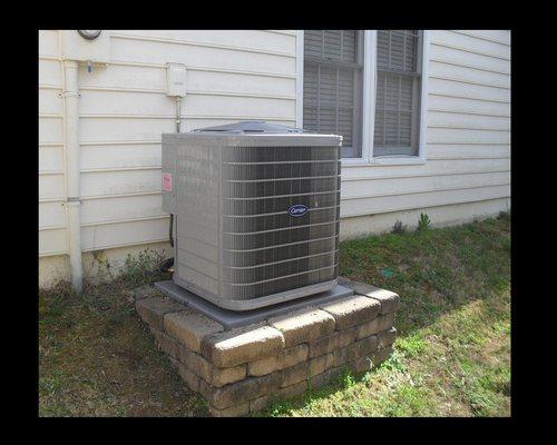 AC unit installation