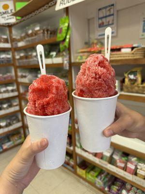 Strawberry Shaved Ice Cream