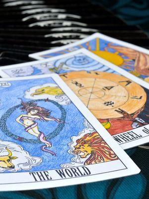 Tarot card reading's