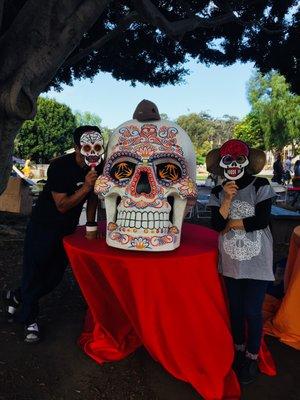 Sugar skulls & face painting...