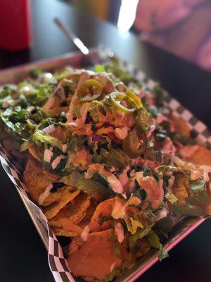 Nachos are always a great idea! They're delicious!