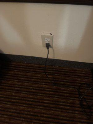 Bad wall outlets