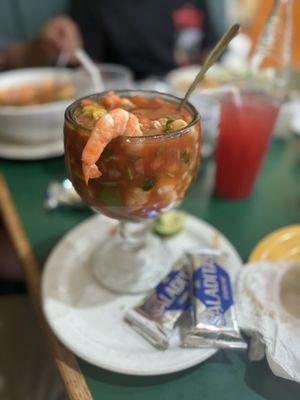 Coctel De Camaron Mariscos