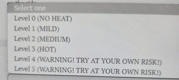 Why even offer level 4 and 5? Hopefully its a darwin thing to weed out stupid people.