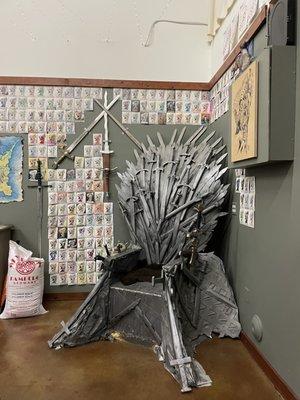 Take a seat on the Iron Throne