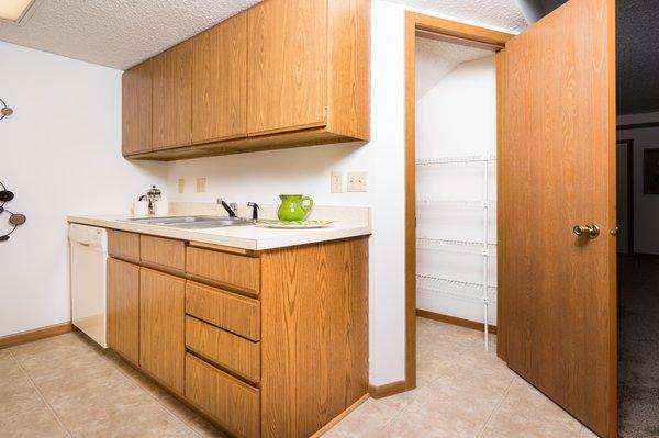 Kitchen and Pantry Closet