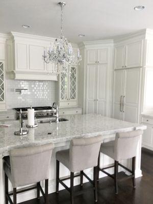 Brighten kitchen cabinets with professional painting