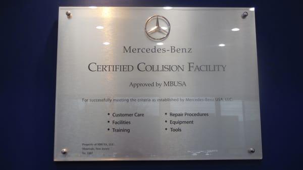 Mercedes Certification