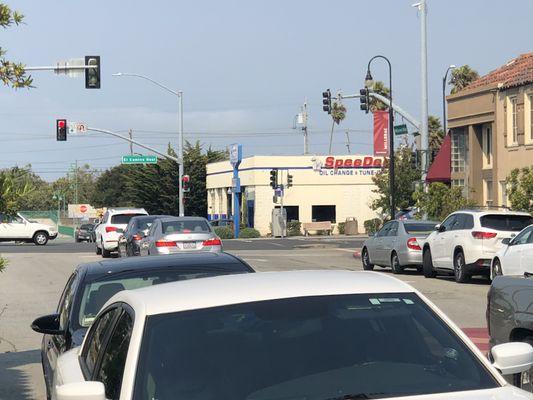 View from Downtown Millbrae (Hillcrest)