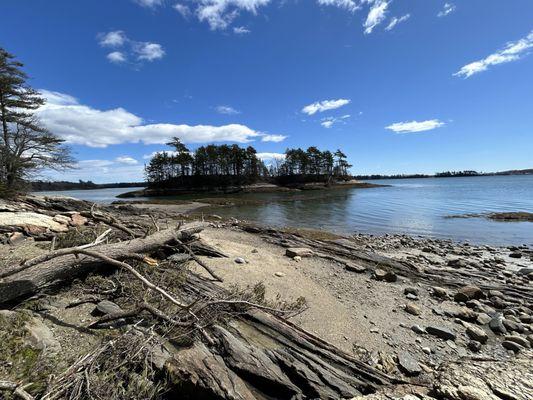 View of Googins Island