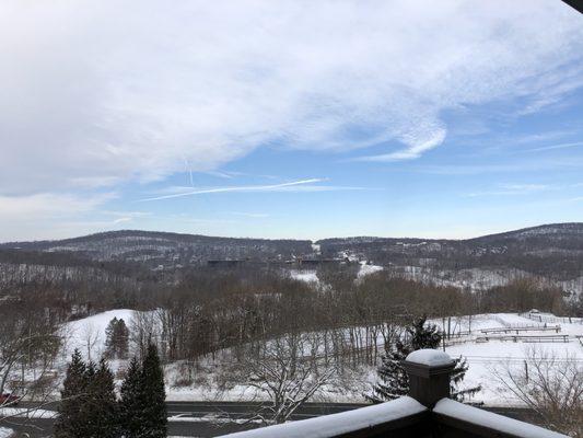 View from balcony