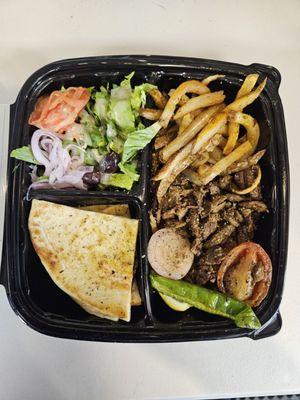 Gyro platter to go