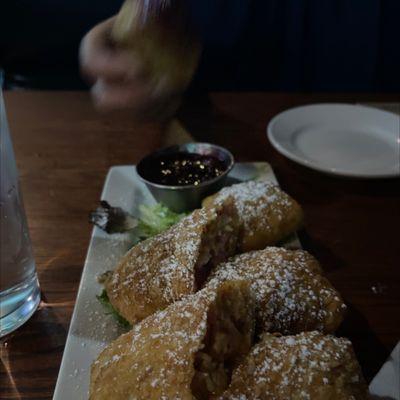 Monte Cristo egg rolls