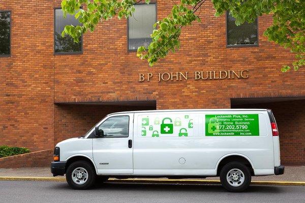 One of our garage door service cans.