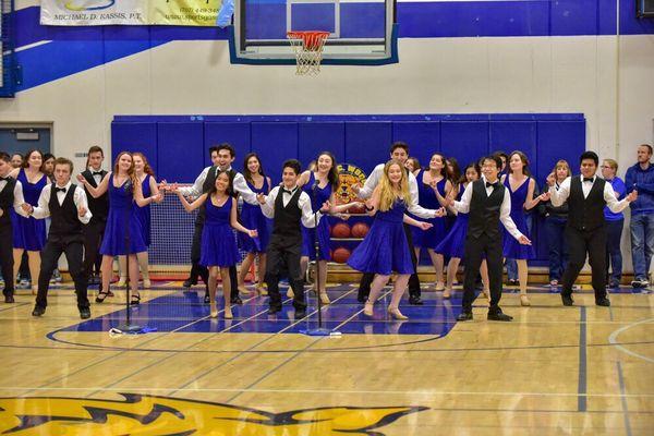 WCW Sylvan Singers 'Hairspray' Rally Performance