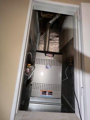 Lennox upflow furnace replacement