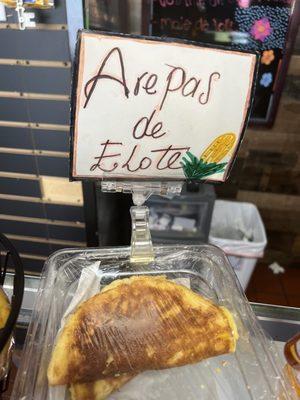 Arepas de elote