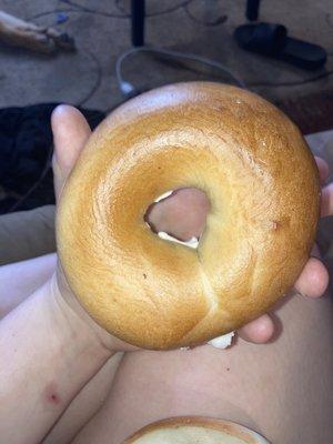 Bagel With Cream Cheese