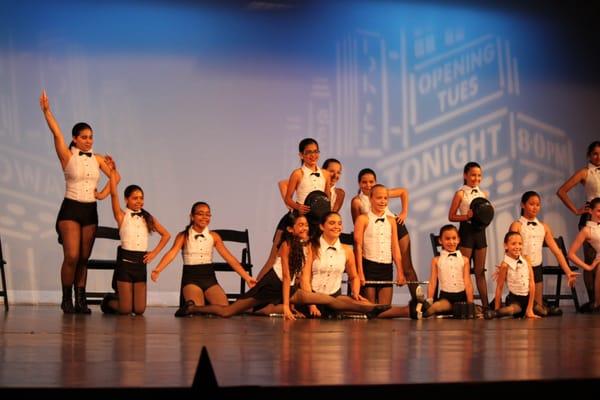 Dancing Down Broadway Recital - 2014
Opening Number