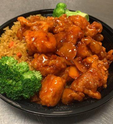 orange chicken