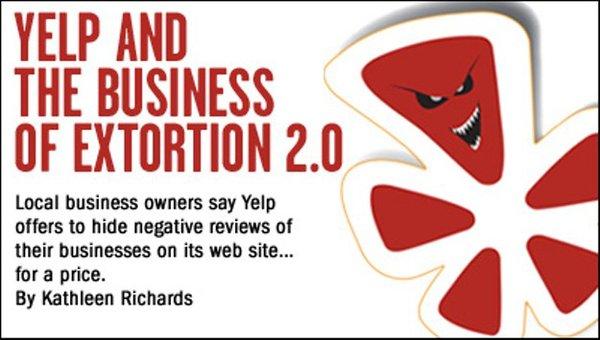 Yelp Scam!!! GOOGLE!!!