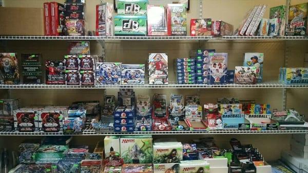 Have all current hobby boxes and packs in stock