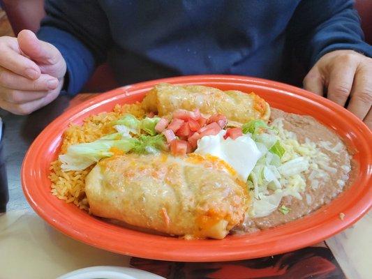 Seafood Chimichanga