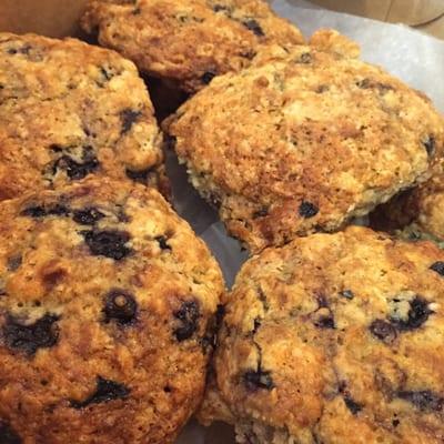 Blueberry muffins