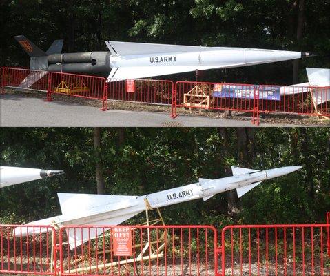 Nike Hercules & Nike Ajax Surface-to-Air missiles