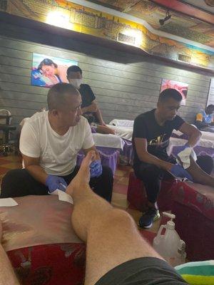 Foot massage