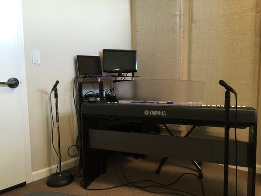 Room #3, home to voice lessons by Pauline, within the Hope Street Music Studios