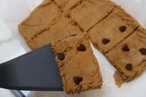 Biscoff Pumpkin Protein Bars