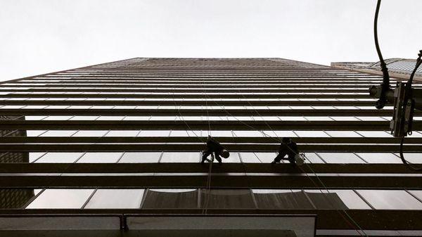 Cleaning windows. How high is to high?