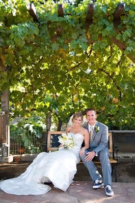 Ryan and Krista at the Flower farm