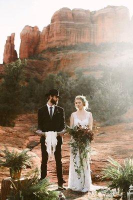 Edgy Sedona Photo shoot by Jane in the Woods photography