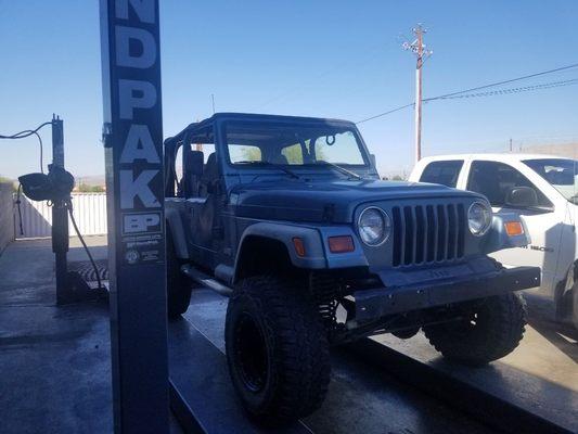 Services on the jeep