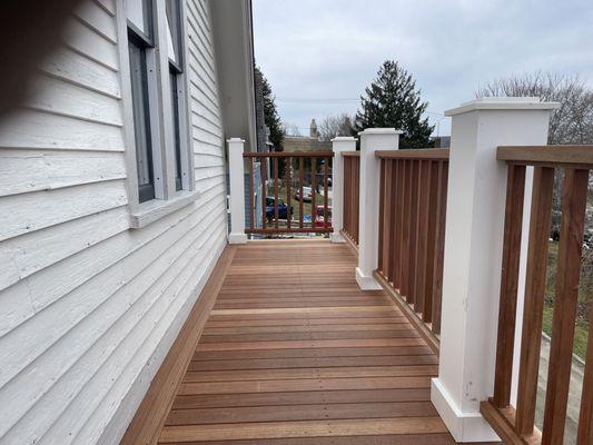 Meranti Rail and Decking