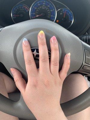 Results from my last nail appointment