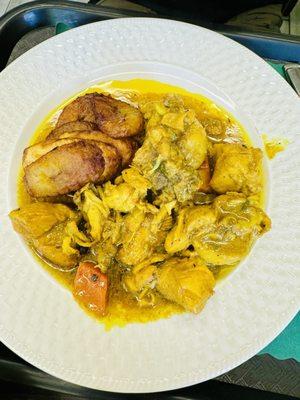 Curry chicken