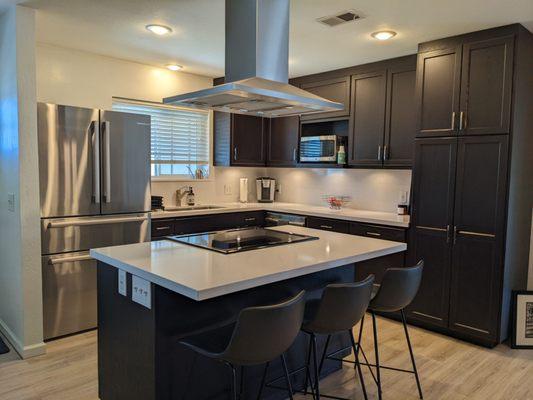 Silestone counters replaced