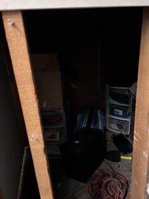 Broken into unit