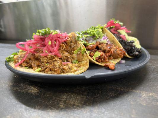 Cochinita, Adobada Al Pastor Rojo, Al Pastor Negro