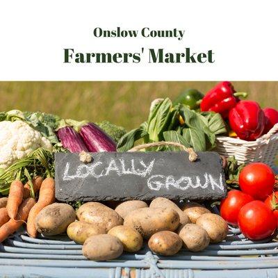 Onslow County Farmers' Market provides fresh, local produce and handmade artisan goods at its three local markets.