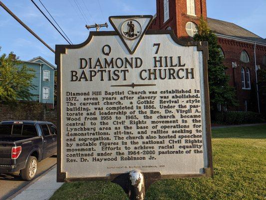 Diamond Hill Baptist Church, Lynchburg