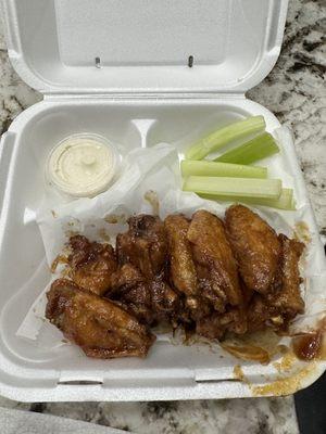 Teriyaki wings